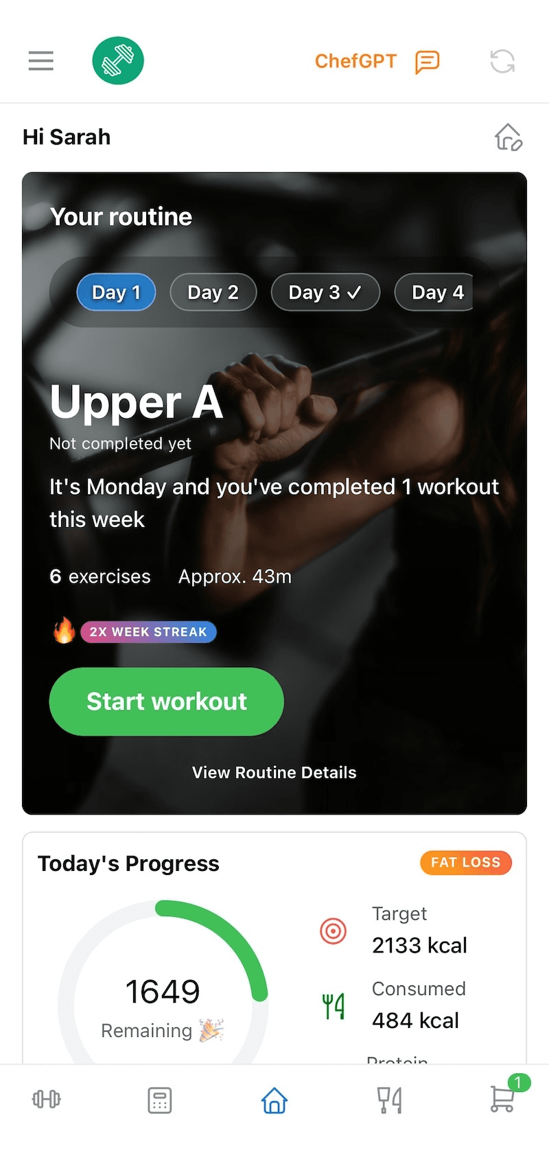 Chewable App Screenshot